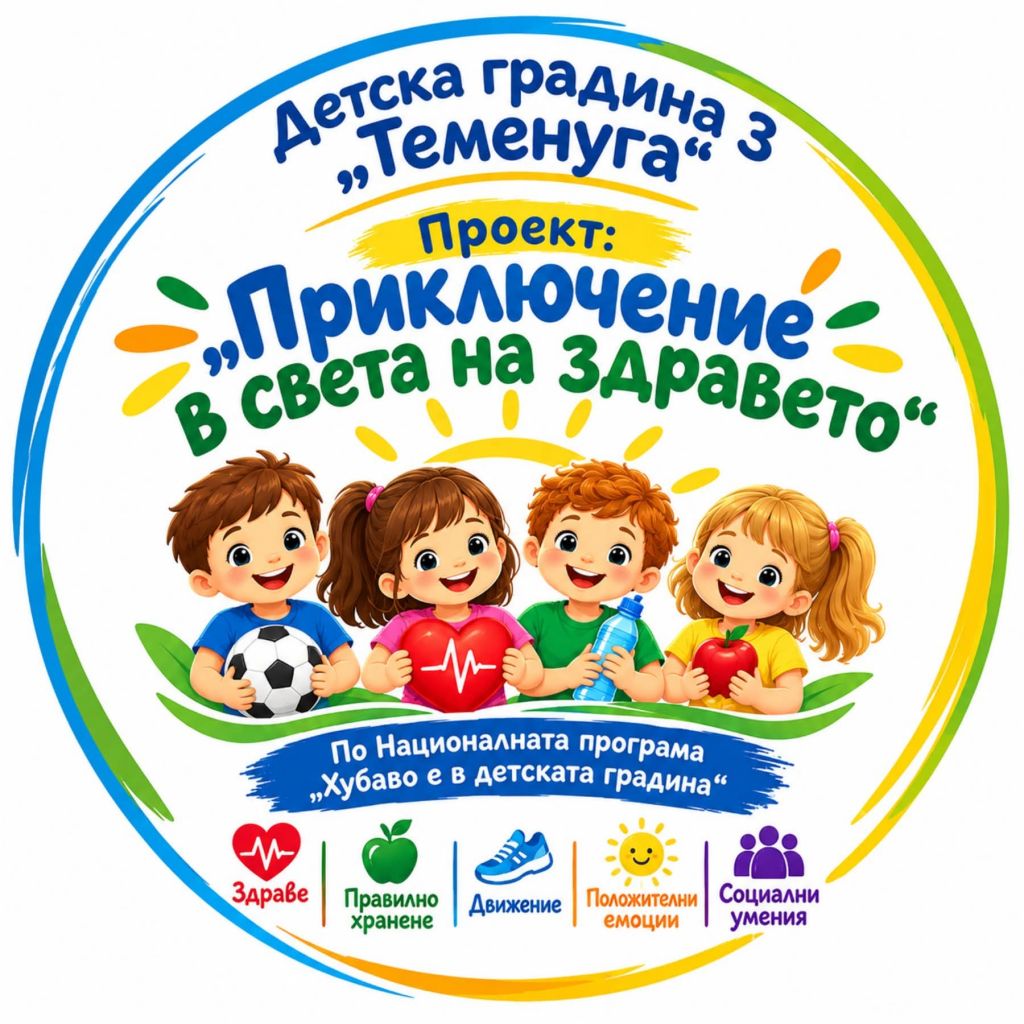 "Приключение в света на здравето" - ДГ 3 Теменуга - Казанлък